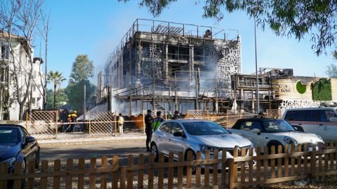 Hotel incendio Marbella