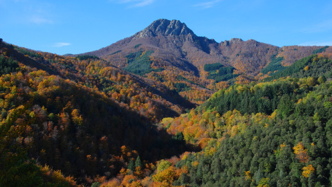 Imatge d'arxiu del parc natural del Montseny. Viquipèdia