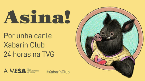 Campaña de recogida de firmas para exigir un canal Xabarín Club en la TVG. / A MESA