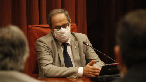 El president de la Generalitat, Quim Torra. GERARD ARTIGAS / ACN