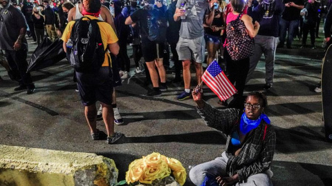 Protestas por todo Estados Unidos. / EFE/EPA/TANNEN MAURY