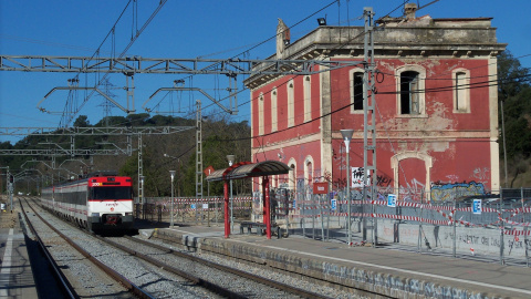 Estació Santa Maria Palautordera. Joan Carles Salmerón.