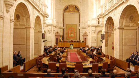 Imagen del Parlamento andaluz./ EFE