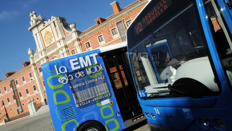 Línea de autobuses gratuitos de la EMT de Madrid./ EMT