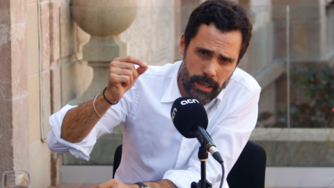 Roger Torrent, president del Parlament de Catalunya