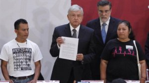 El primer decreto de López Obrador es para crear la comisión de verdad sobre los 43 estudiantes desaparecidos en 2014