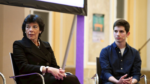 GRAF1052. MADRID, 04/03/2020.- La ministra de Educación, Isabel Celáa, preside el acto "Aulas por la Igualdad" en el que se han presentado los resultados del segundo informe "Igualdad en cifras", que trata de ser una radiografía del sistema educativo c