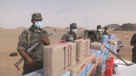 El ejército saharaui lucha ahora contra el narco: se disparan en el desierto las incautaciones de droga de Marruecos