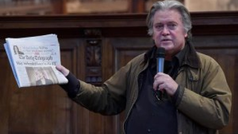 Steve Bannon, ideólogo del nacionalismo populista, viene en unos días a España para 'motivar' a los líderes de Vox