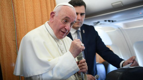 El papa Francisco, este martes. Maurizio Brambatti/REUTERS