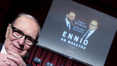 El compositor italiano, Ennio Morricone, en una imagen de archivo. / EFE - EPA -ANGELO CARCONI