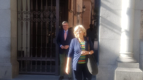 17.06.2019 / La exalcaldesa Manuela Carmena, en el Consistorio de Madrid para renunciar a su acta de diputada. / EUROPA PRESS