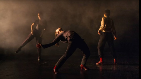 Una escena de la obra teatral 'Renacimiento', de La Tristura.