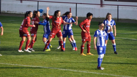 Imagen de archivo de un partido de fútbol.