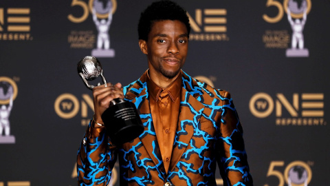 El actor Chadwick Boseman, protagonista de 'Black Panther', falleció a los 43 años. / EFE