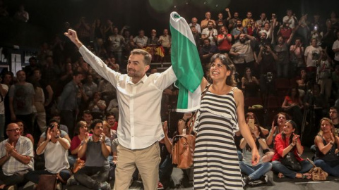 Teresa Rodríguez y Antonio Maíllo, en una imagen de archivo. EP