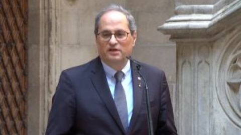 Torra rechaza declarar ante el TSJC: "Hiciera lo que hiciera, dijera lo que dijera, la sentencia ya está escrita"