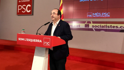 Miguel Iceta, primer secretario del PSC /EUROPA PRESS