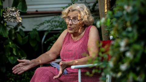 Manuela Carmena, exalcaldesa de Madrid y autora del libro 'A los que vienen', apuesta por el futuro de la mujer en la sociedad. / FOTO: JAIRO VARGAS