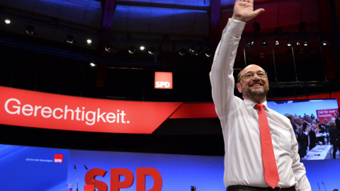 Martin Schulz, candidato del SPD al Gobierno alemán.EFE/Sascha Steinbach