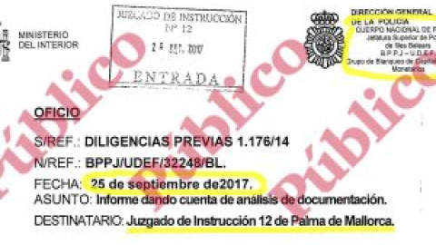 El juez de Cursach oculta un macro-informe policial sobre décadas de corrupción del PP