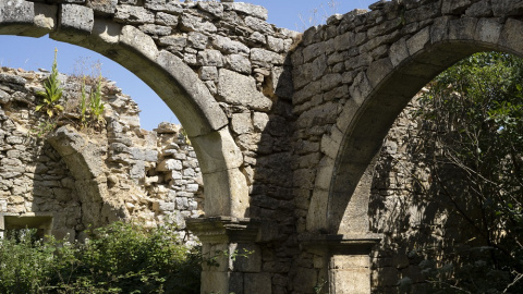 Restos de la iglesia de Lorilla. GEMA RODRIGO