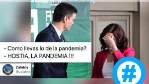 "Las cifras no mienten: la gestión de Simón, Sánchez, Iglesias, Willy Toledo y Bildu con la sanidad madrileña es nefasta"