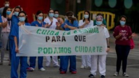 "No podemos permitir dejar morir a miles de madrileños": SATSE convoca una huelga de la enfermería pública madrileña