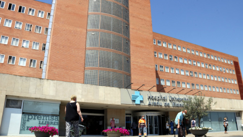 Façana de l'Hospital Arnau de Vilanova de Lleida. ACN