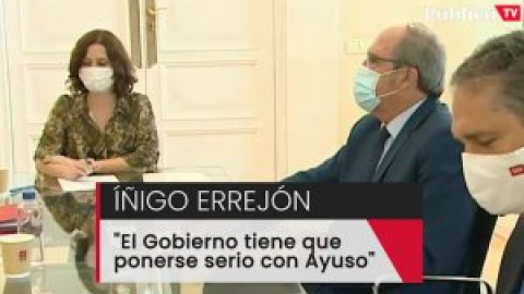 Íñigo Errejón pide al Gobierno que tome "cartas en el asunto de Isabel Díaz Ayuso"