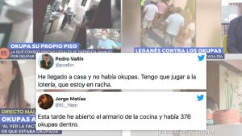 "Hoy he abierto el armario de la cocina y había 376 okupas dentro": la avalancha de noticias sobre ocupaciones y la desinformación