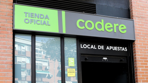 Local de apuestas de Codere, en Madrid. E.P./Eduardo Parra