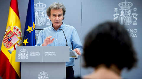 El director del Centro de Emergencias y Alertas Sanitarias, Fernando Simón. EFE/Luca Piergiovanni