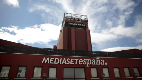 La sede de Mediaset España, en la zona norte de Madrid. REUTERS