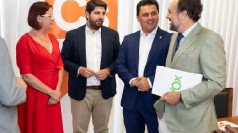 Vox renunciará a cualquier cargo para desbloquear la investidura en Murcia tras reunirse por tercera vez con PP y Cs