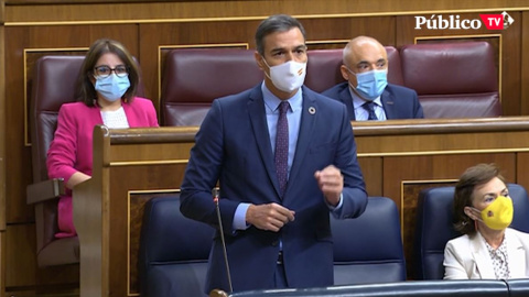 Pedro SÃ¡nchez, a Pablo Casado: "Ustedes no cumplen con la ConstituciÃ³n"