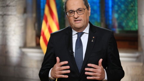 El president de la Generalitat, Quim Torra. Jordi Bedmar.