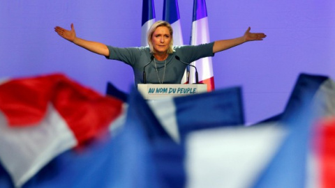 La ultraderechista francesa Marine Le Pen en una foto de archivo. - REUTERS