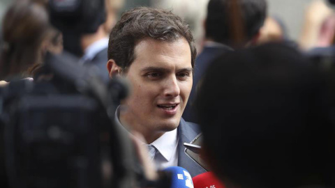 El líder de Ciudadanos, Albert Rivera. | SERGIO BARRENECHEA (EFE)