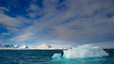 El verano de 2020 ha estado marcado por elevadas temperaturas y el colapso de los glaciares del Groenlandia, cuya masa alcanzó el punto de no retorno .Martin Bureau/AFP