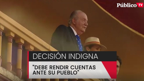 Irene Montero: "La huida del rey emÃ©rito es una decisiÃ³n indigna avalada por la Casa Real"