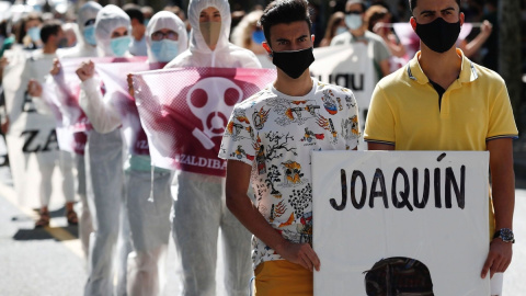 Manifestación en Eibar