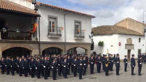 Celebración franquista en Dos Torres, Córdoba