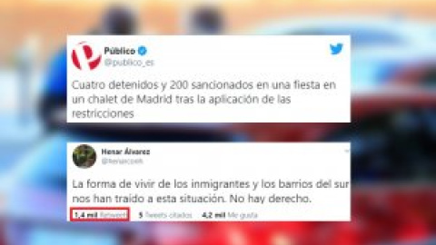 El tuit viral de Henar Álvarez que ironiza y destruye la teoría de Ayuso sobre los contagios en Madrid