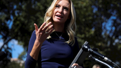 La portavoz de la Casa Blanca, Kayleigh McEnany. - EFE