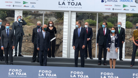 El Rey preside la inauguración del Foro La Toja-Vínculo Atlántico