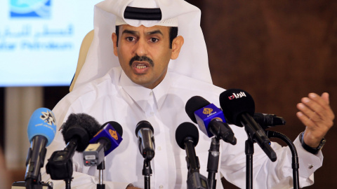 Saad al-Kaabi, director ejecutivo de Qatar Petroleum. REUTERS / Naseem Zeitoon