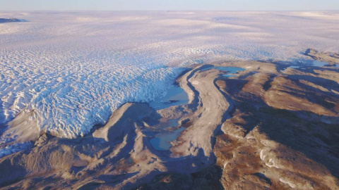 Capa de hielo de Groenlandia. / Jason Briner