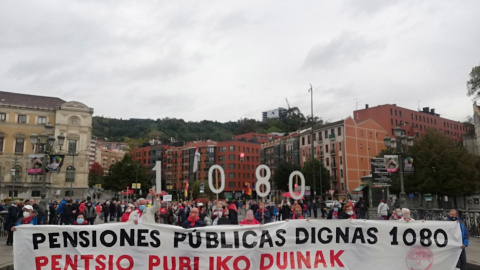 Pensionistas en Bilbao