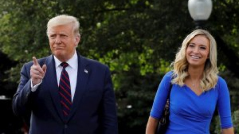 La portavoz de la Casa Blanca, Kayleigh McEnany, da positivo por covid-19